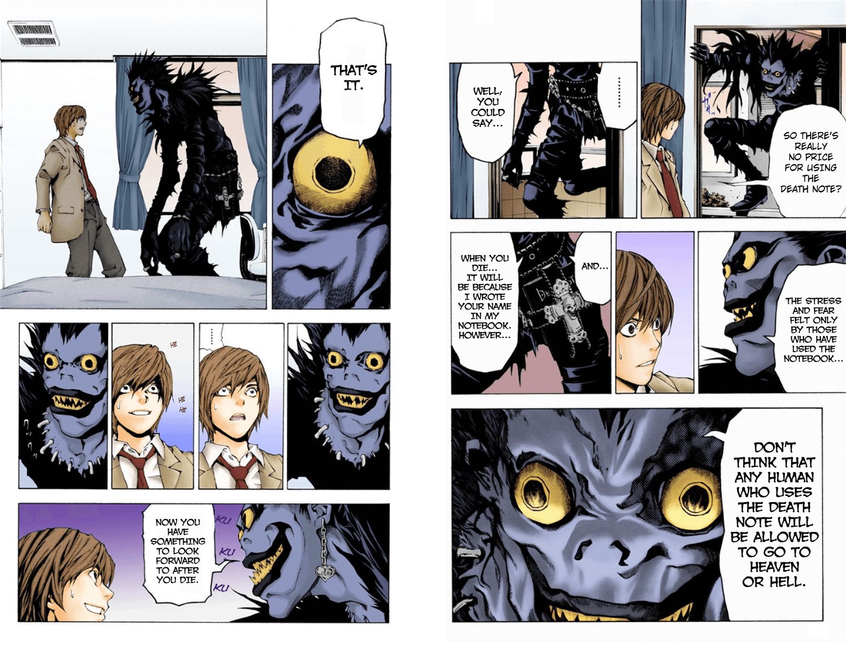 Read Death Note EN Manga Online