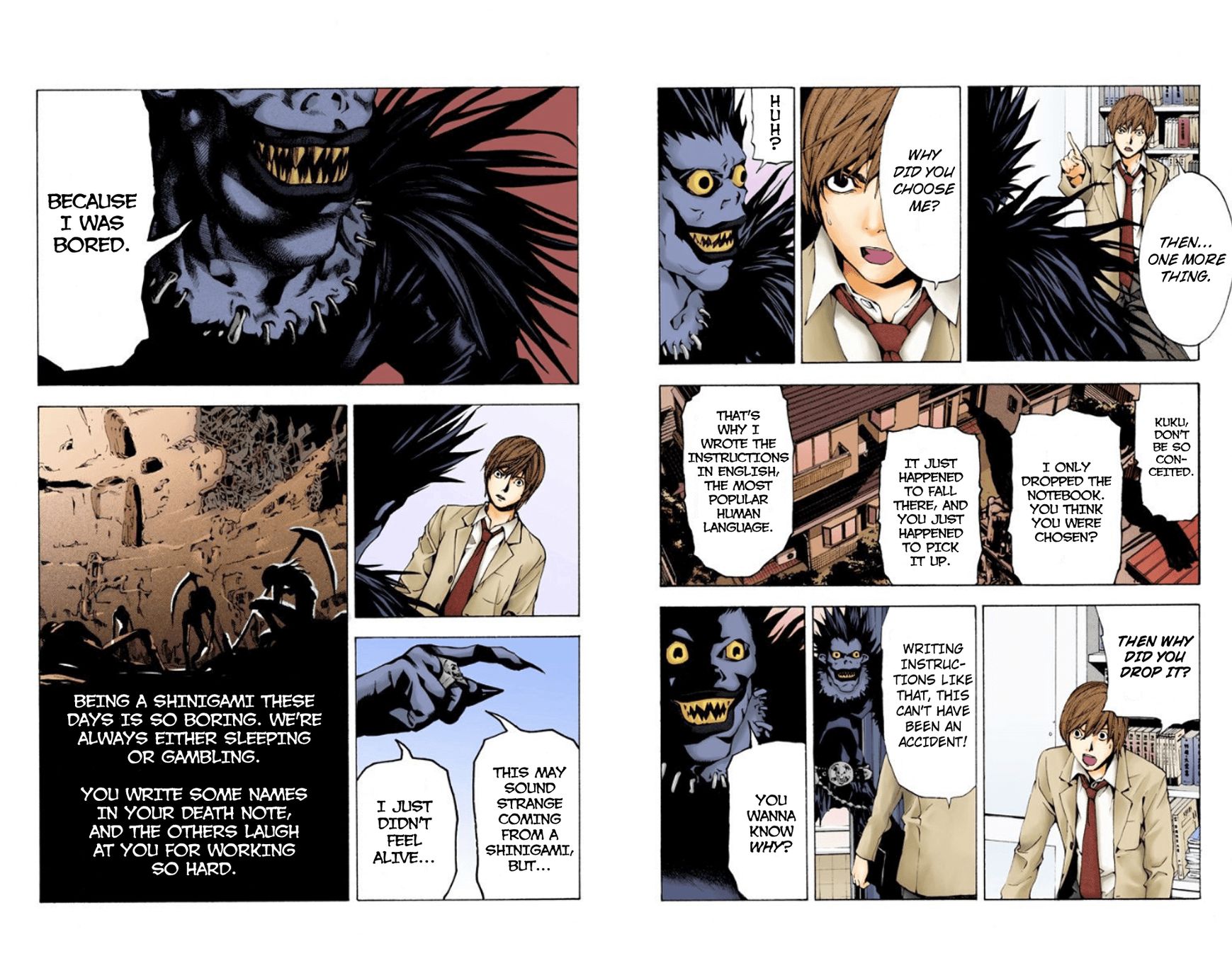 Read Death Note EN Manga Online