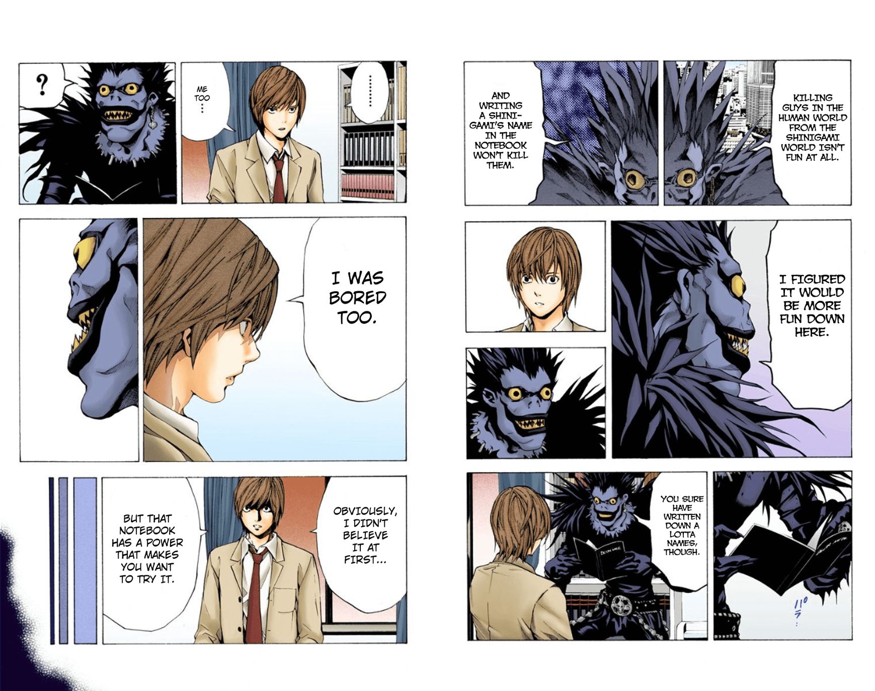 Read Death Note EN Manga Online