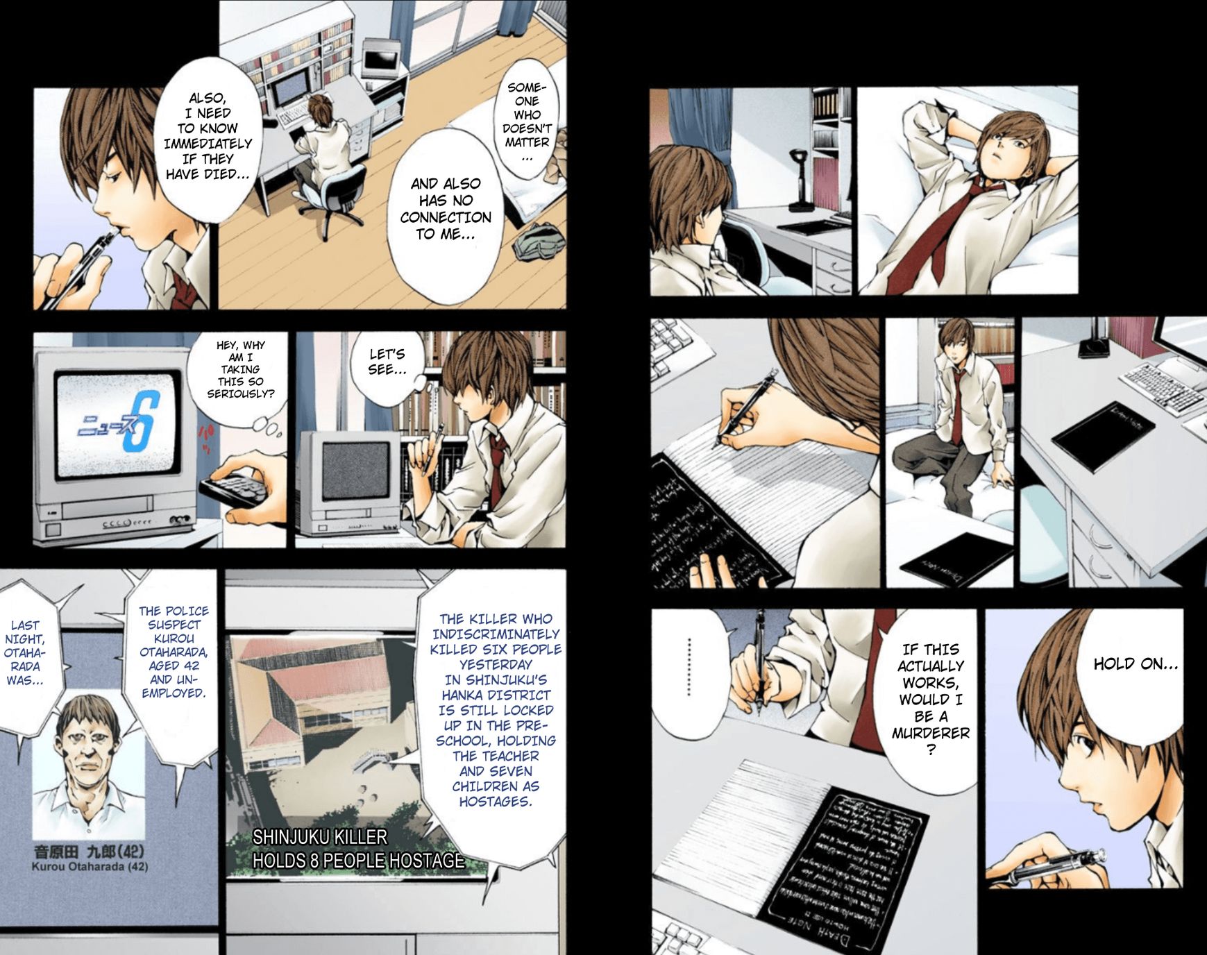 Read Death Note EN Manga Online