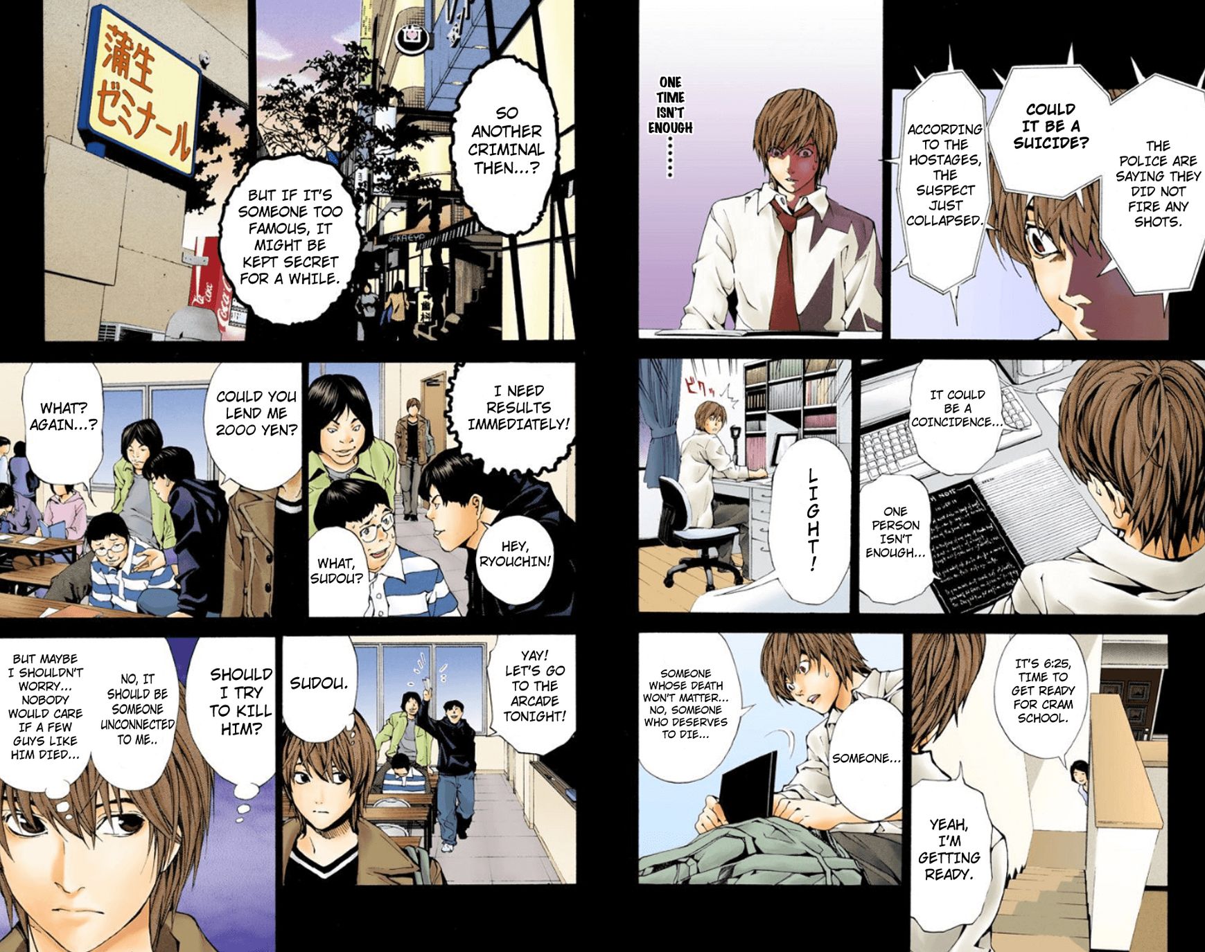 Read Death Note EN Manga Online
