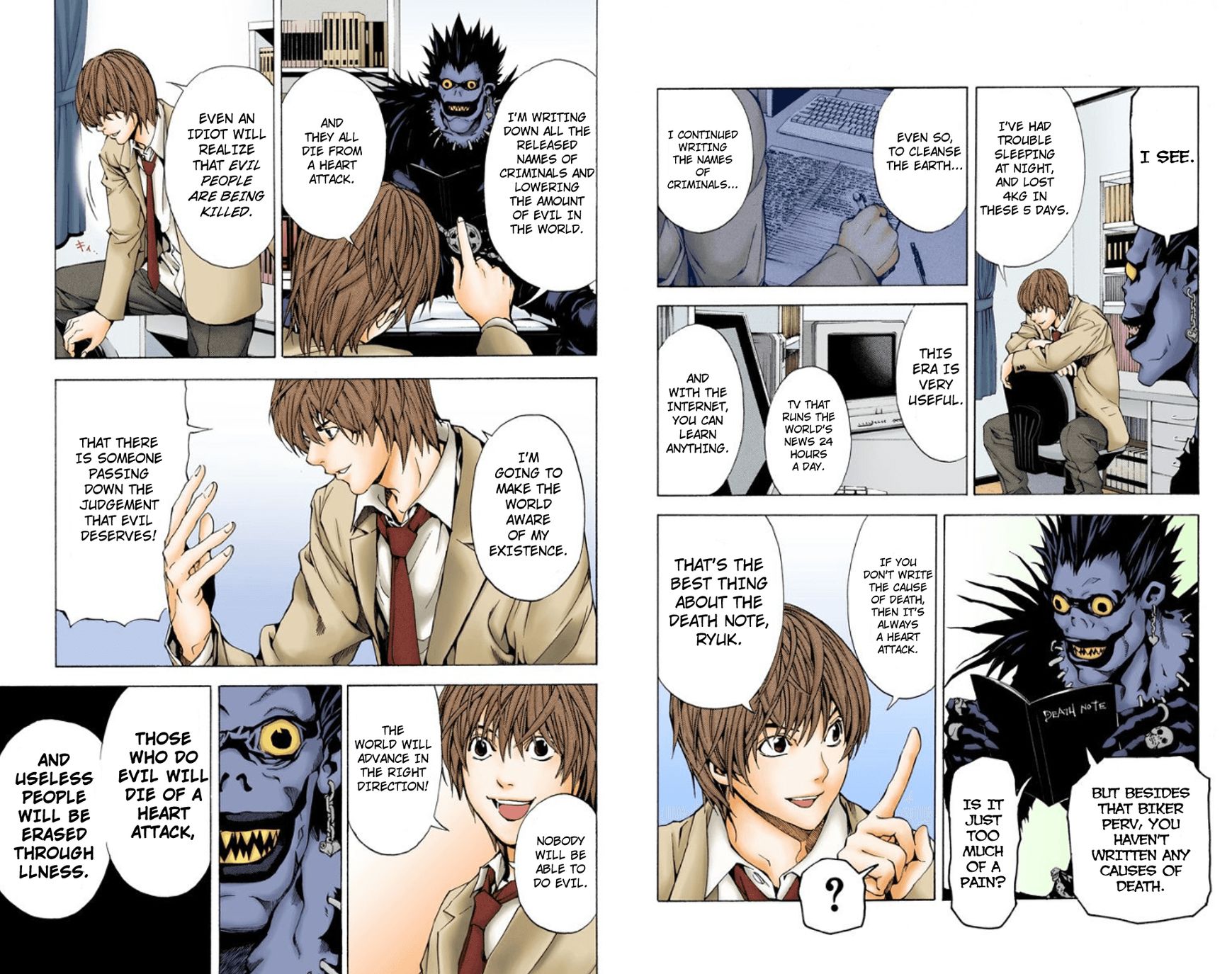 Read Death Note EN Manga Online