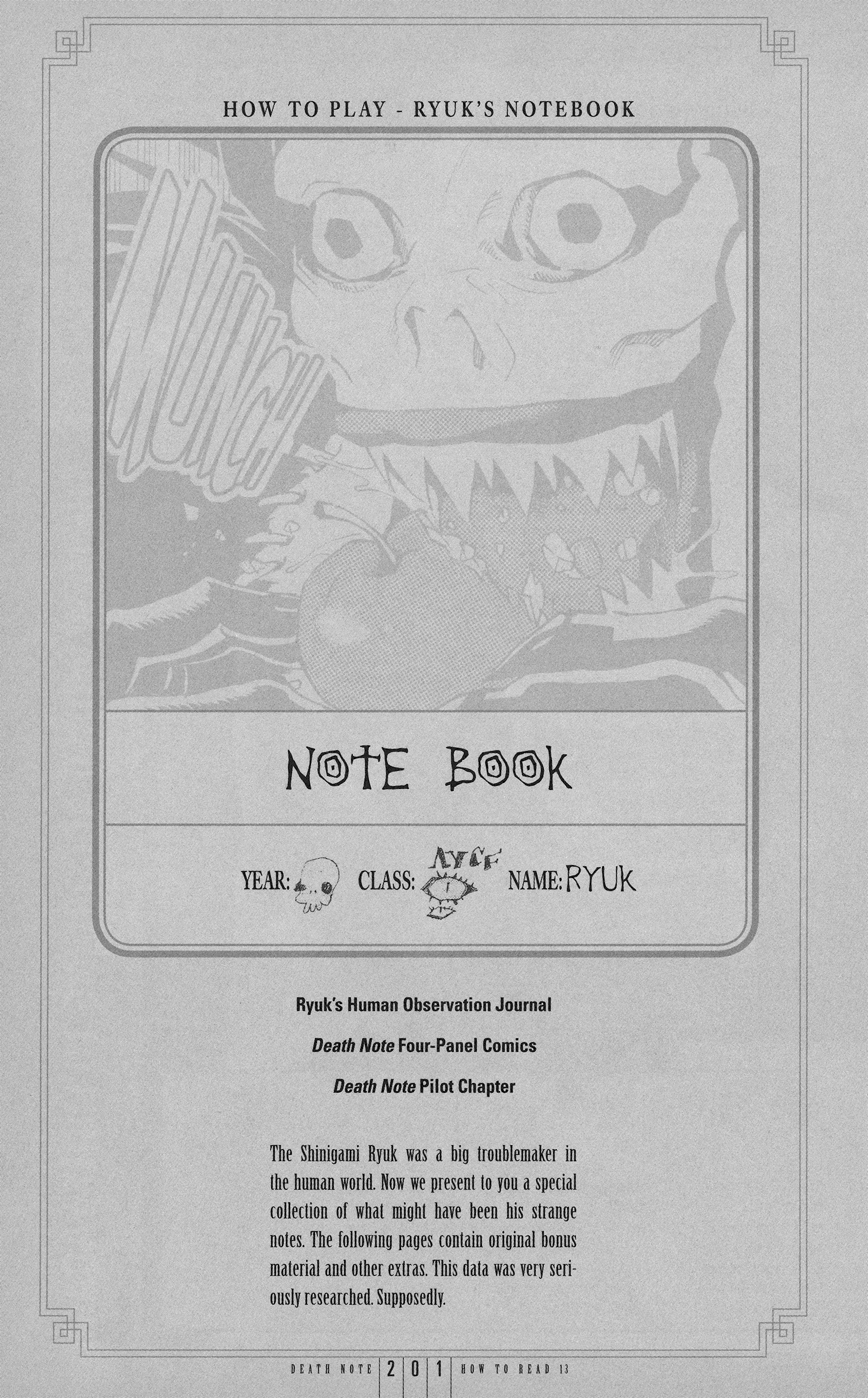 Read Death Note EN Manga Online