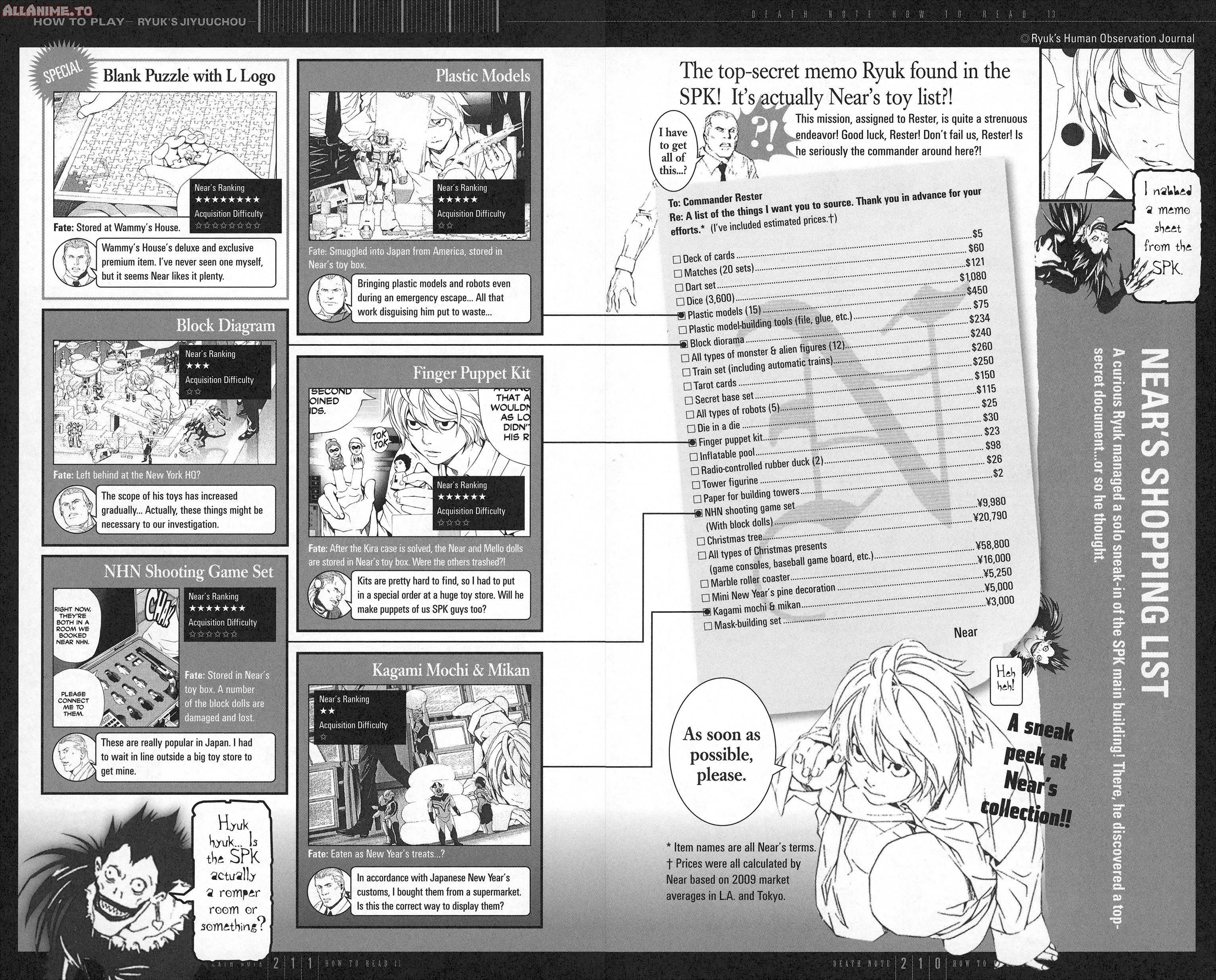 Read Death Note EN Manga Online