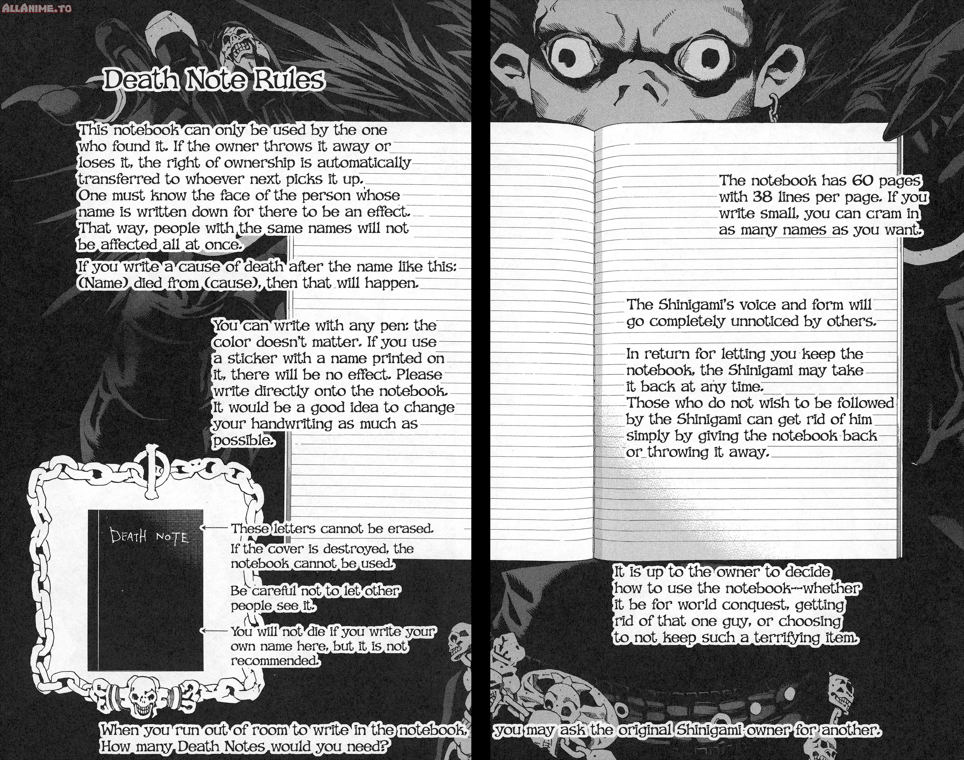 Read Death Note EN Manga Online