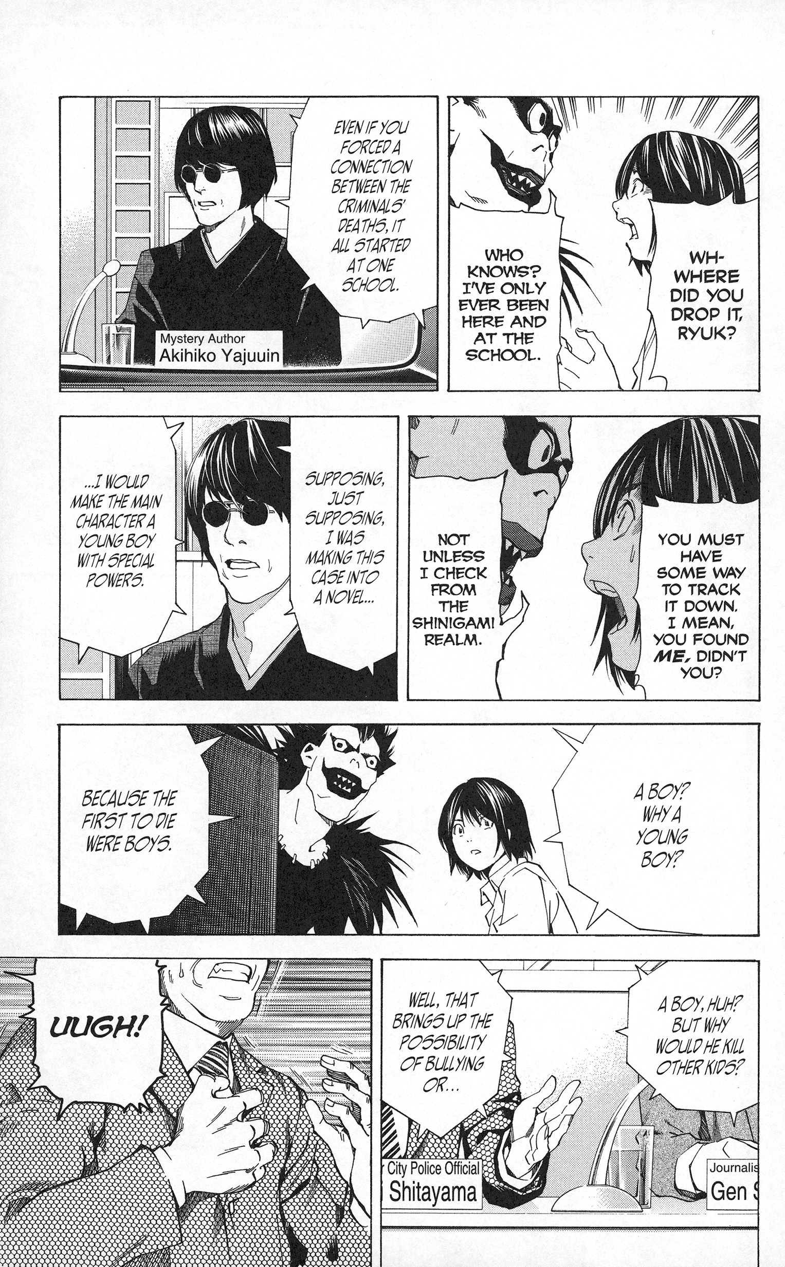 Read Death Note EN Manga Online