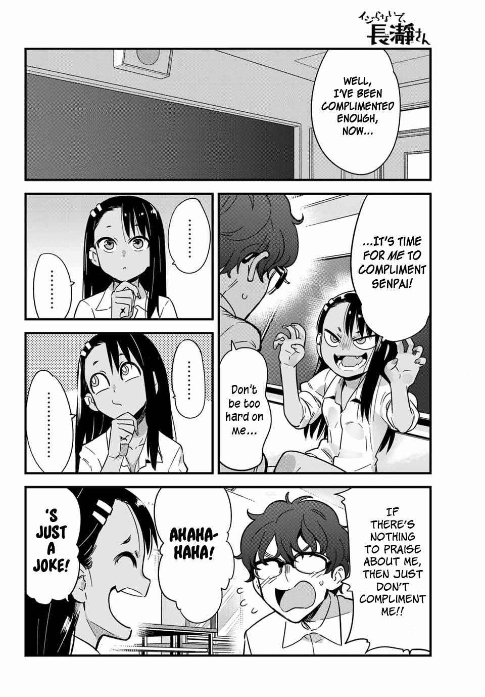 Read Don't Toy With Me, Miss Nagatoro EN Manga Online