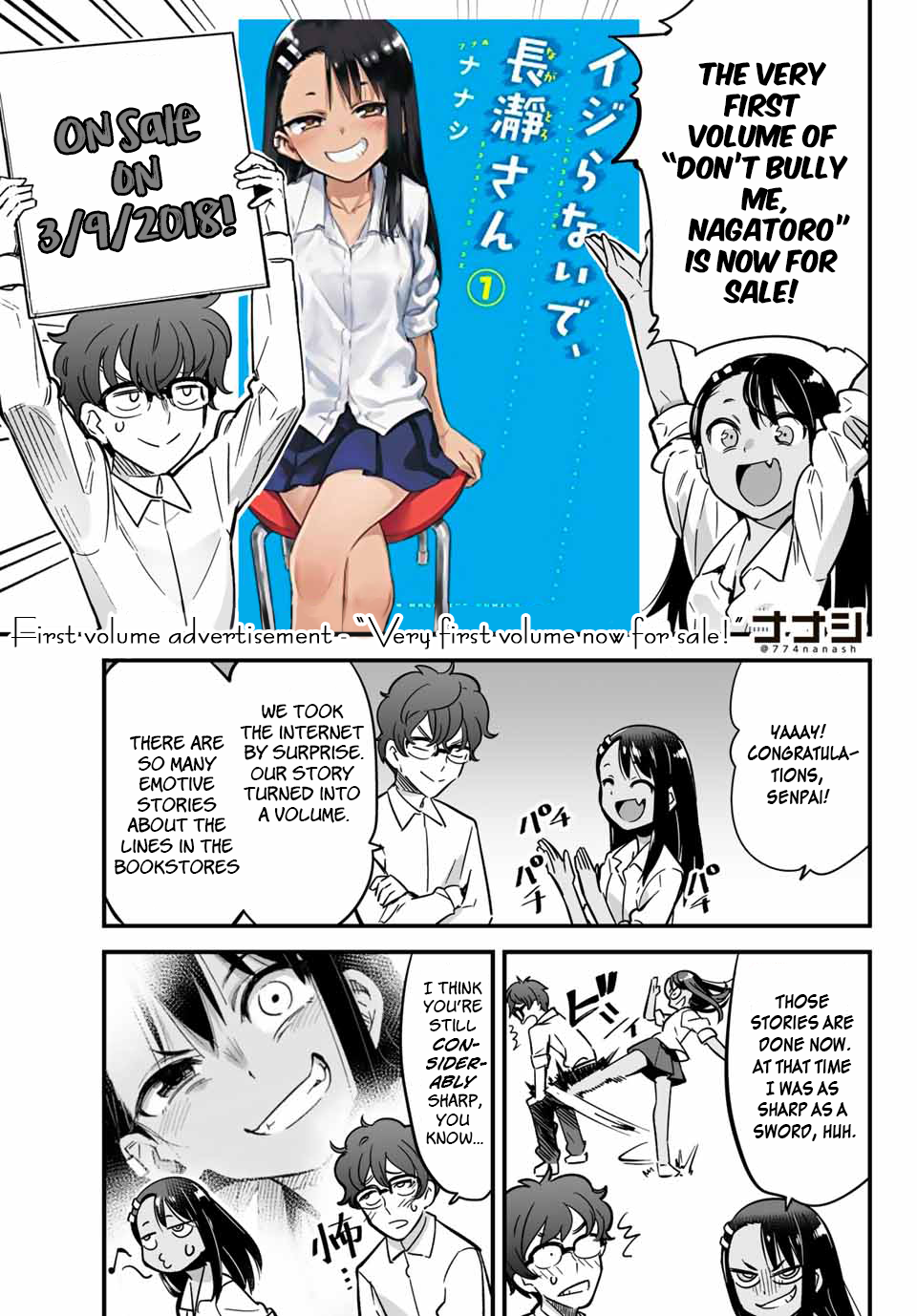 Read Don't Toy With Me, Miss Nagatoro EN Manga Online