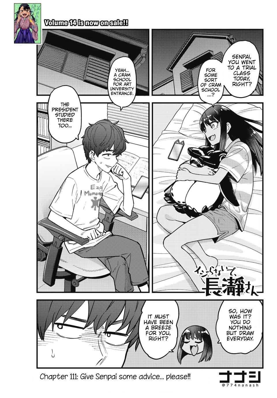 Read Don't Toy With Me, Miss Nagatoro EN Manga Online