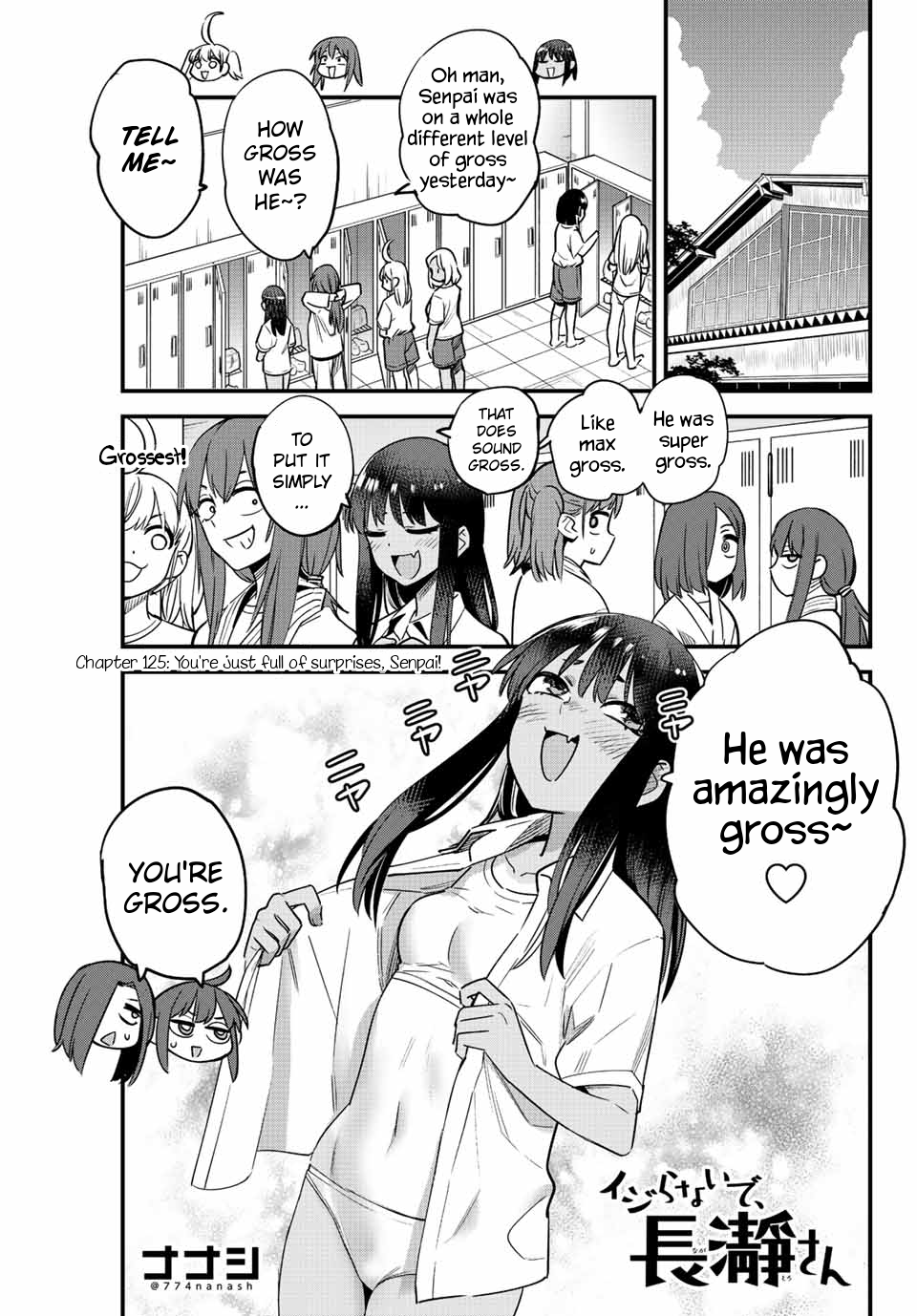Read Don't Toy With Me, Miss Nagatoro EN Manga Online