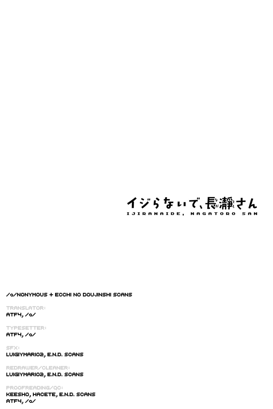 Read Don't Toy With Me, Miss Nagatoro EN Manga Online