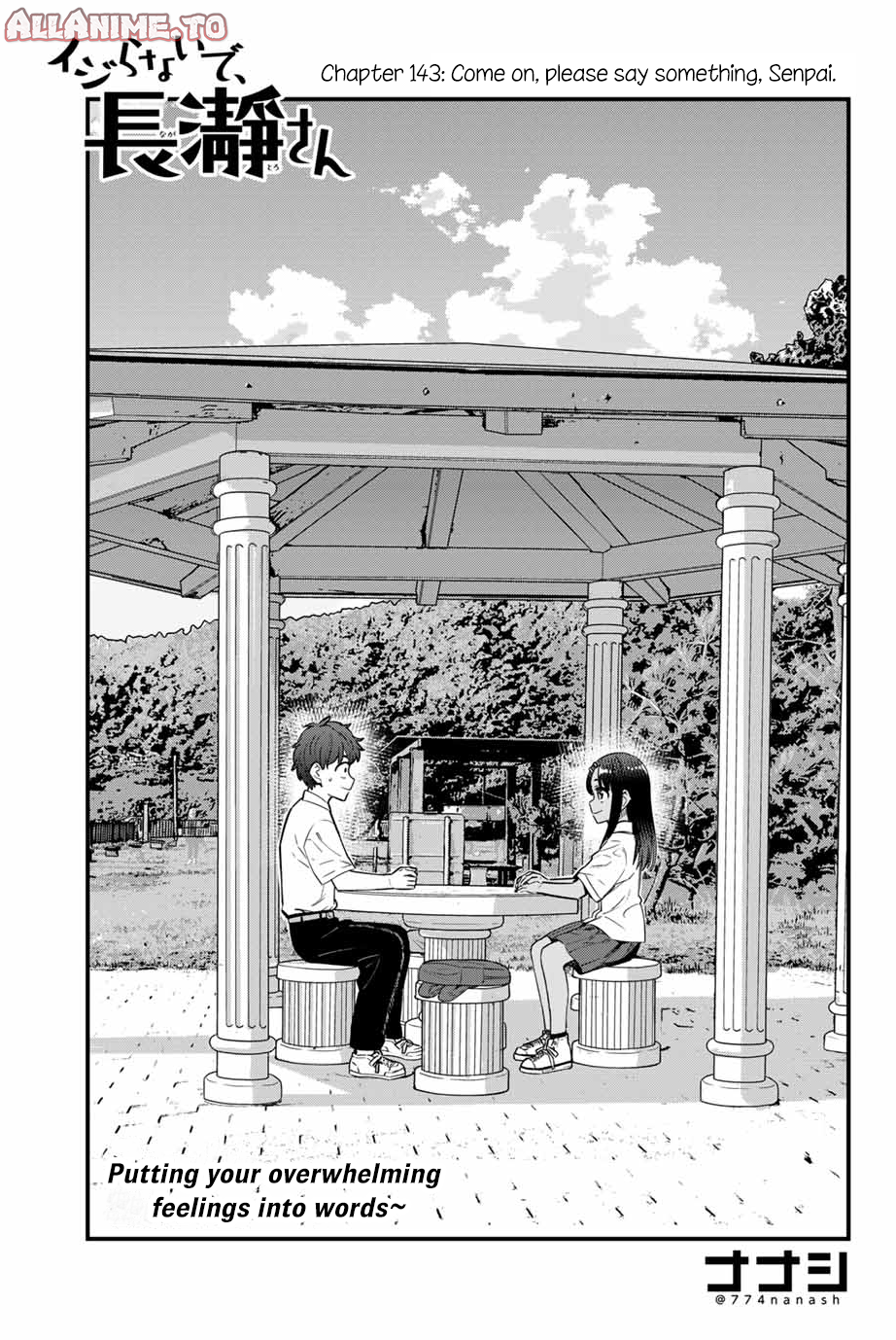 Read Don't Toy With Me, Miss Nagatoro EN Manga Online