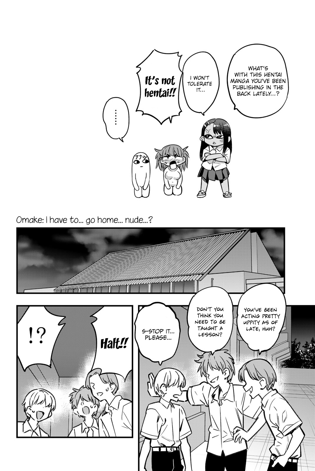 Read Don't Toy With Me, Miss Nagatoro EN Manga Online