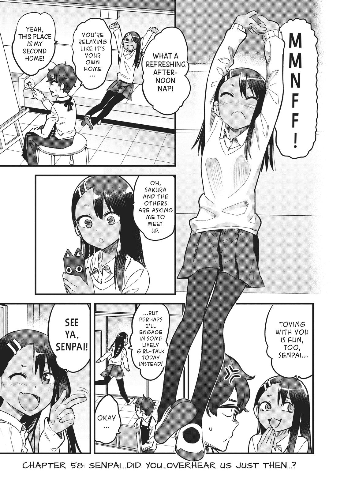 Read Don't Toy With Me, Miss Nagatoro EN Manga Online