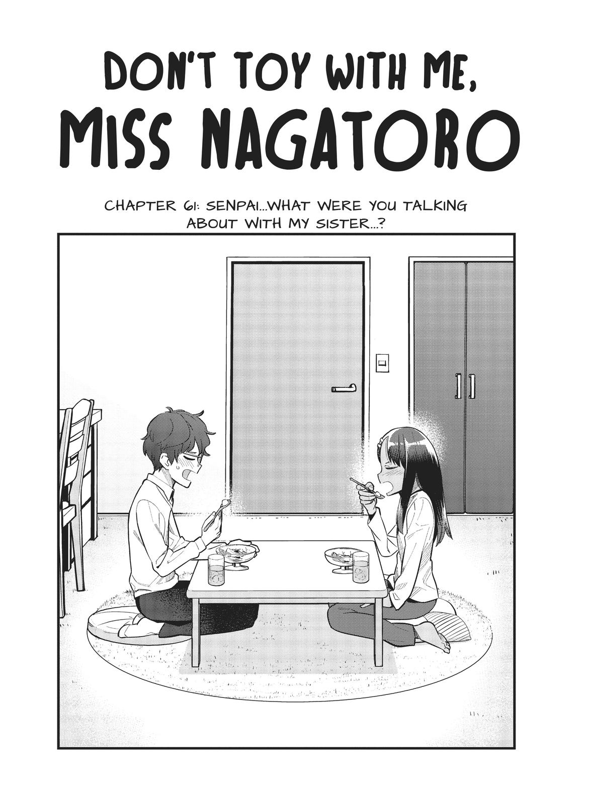 Read Don't Toy With Me, Miss Nagatoro EN Manga Online