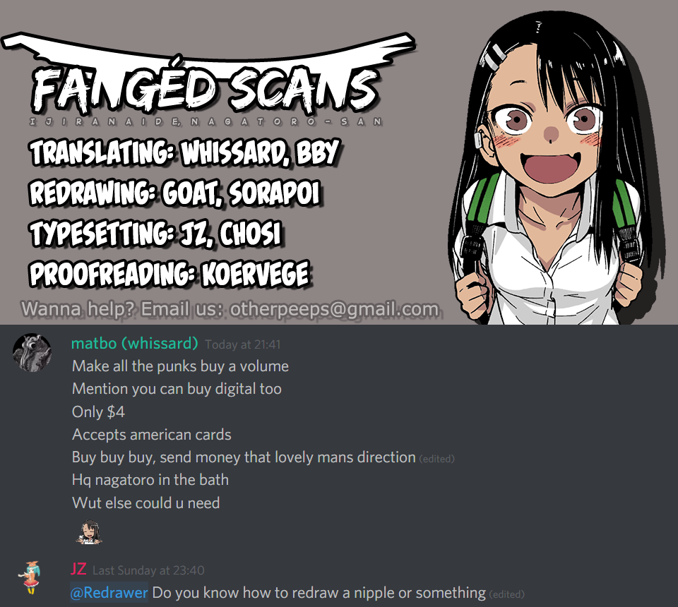 Read Don't Toy With Me, Miss Nagatoro EN Manga Online