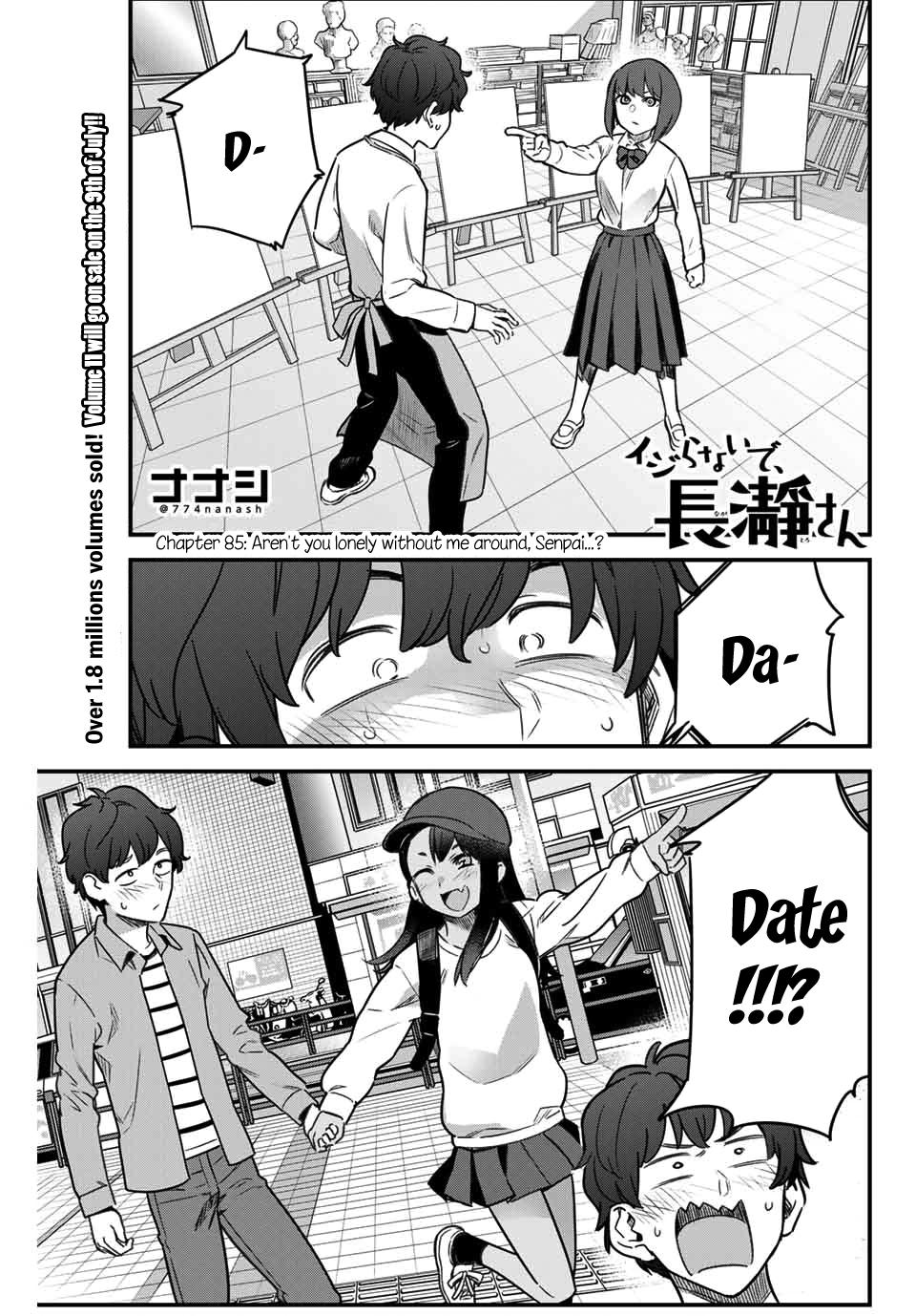 Read Don't Toy With Me, Miss Nagatoro EN Manga Online
