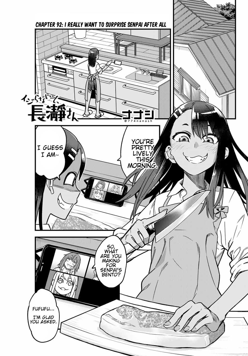 Read Don't Toy With Me, Miss Nagatoro EN Manga Online