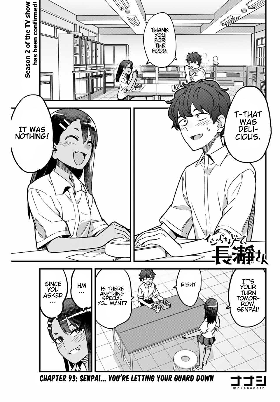 Read Don't Toy With Me, Miss Nagatoro EN Manga Online