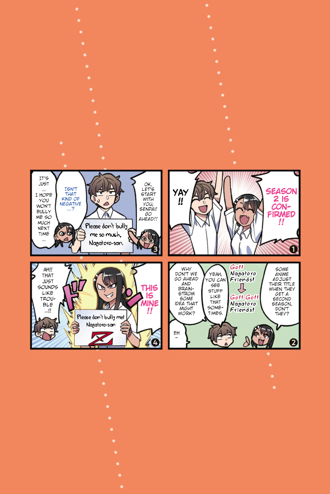 Read Don't Toy With Me, Miss Nagatoro EN Manga Online