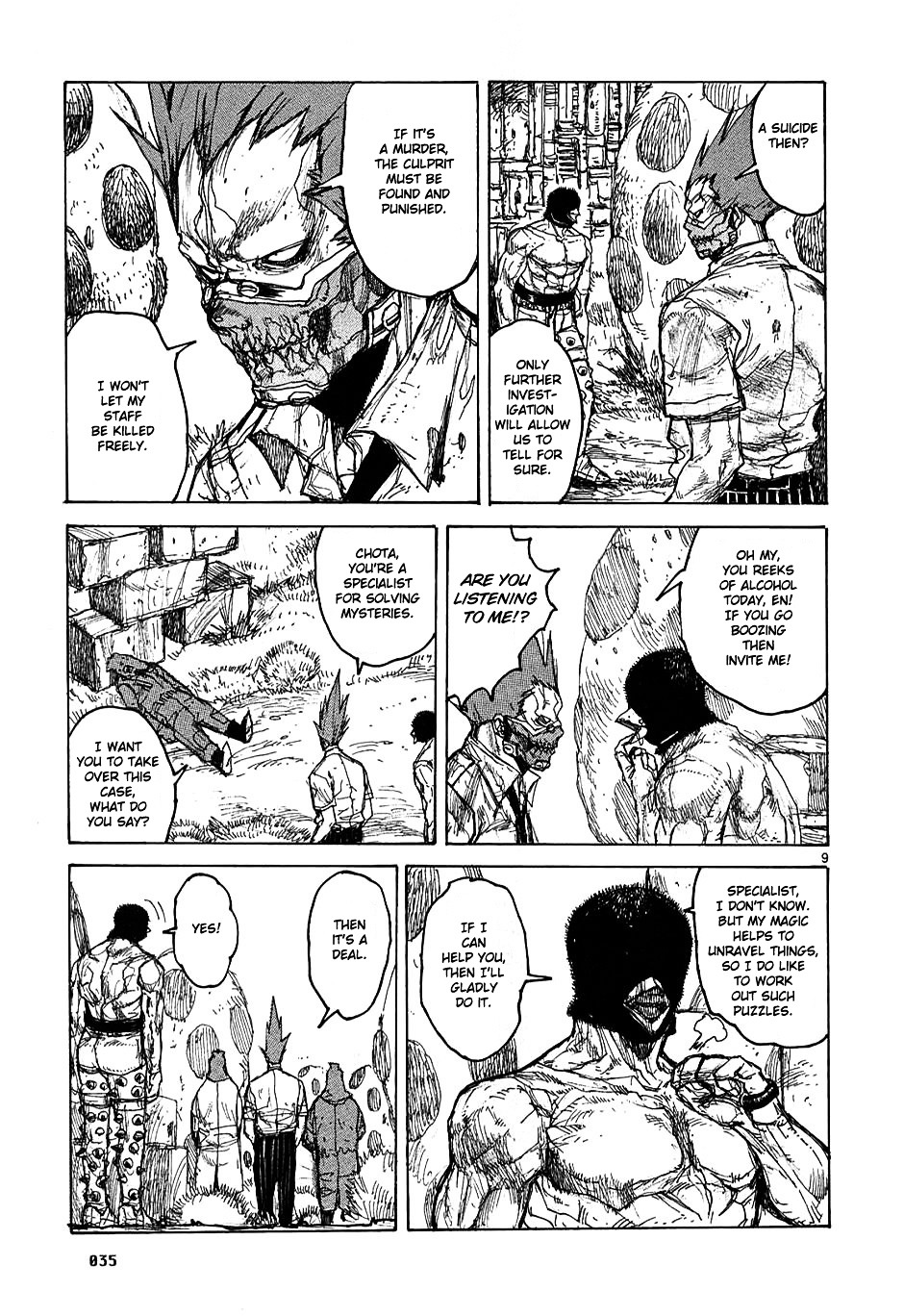 Read Dorohedoro EN Manga Online