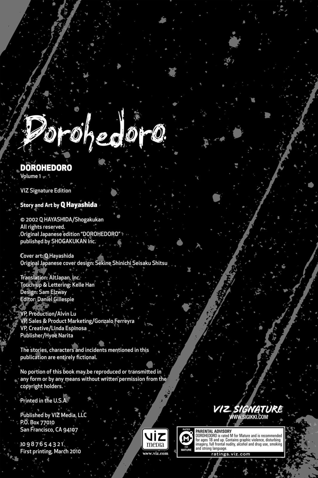 Read Dorohedoro EN Manga Online