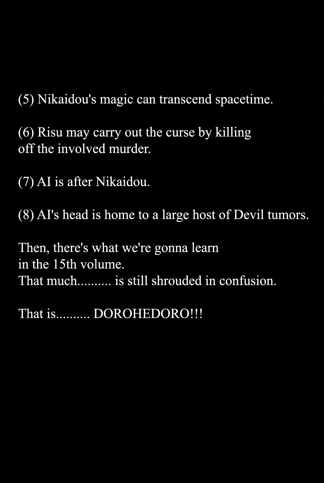 Read Dorohedoro EN Manga Online
