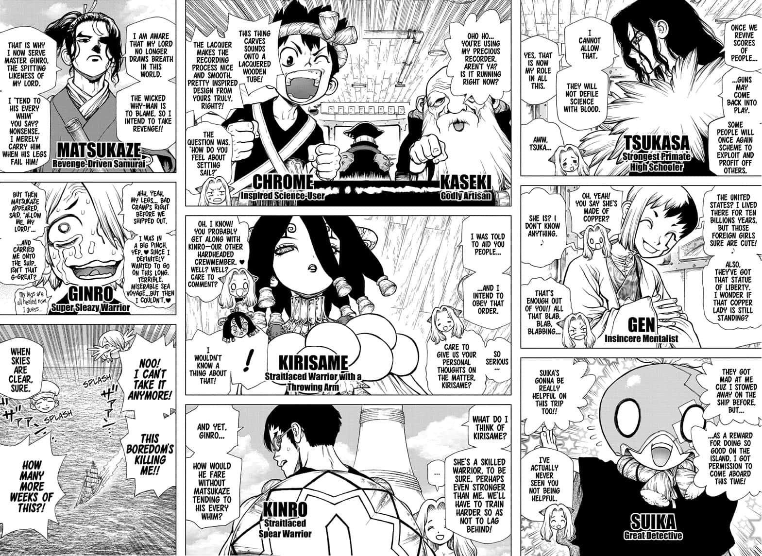 Read Dr. STONE EN Manga Online