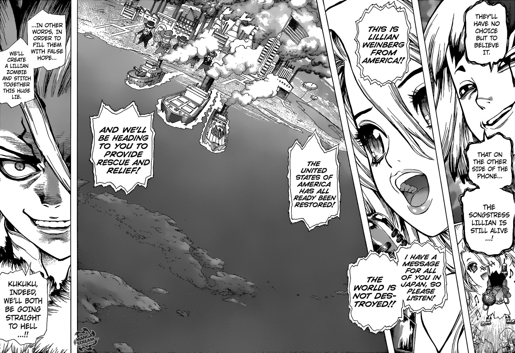 Read Dr. STONE EN Manga Online
