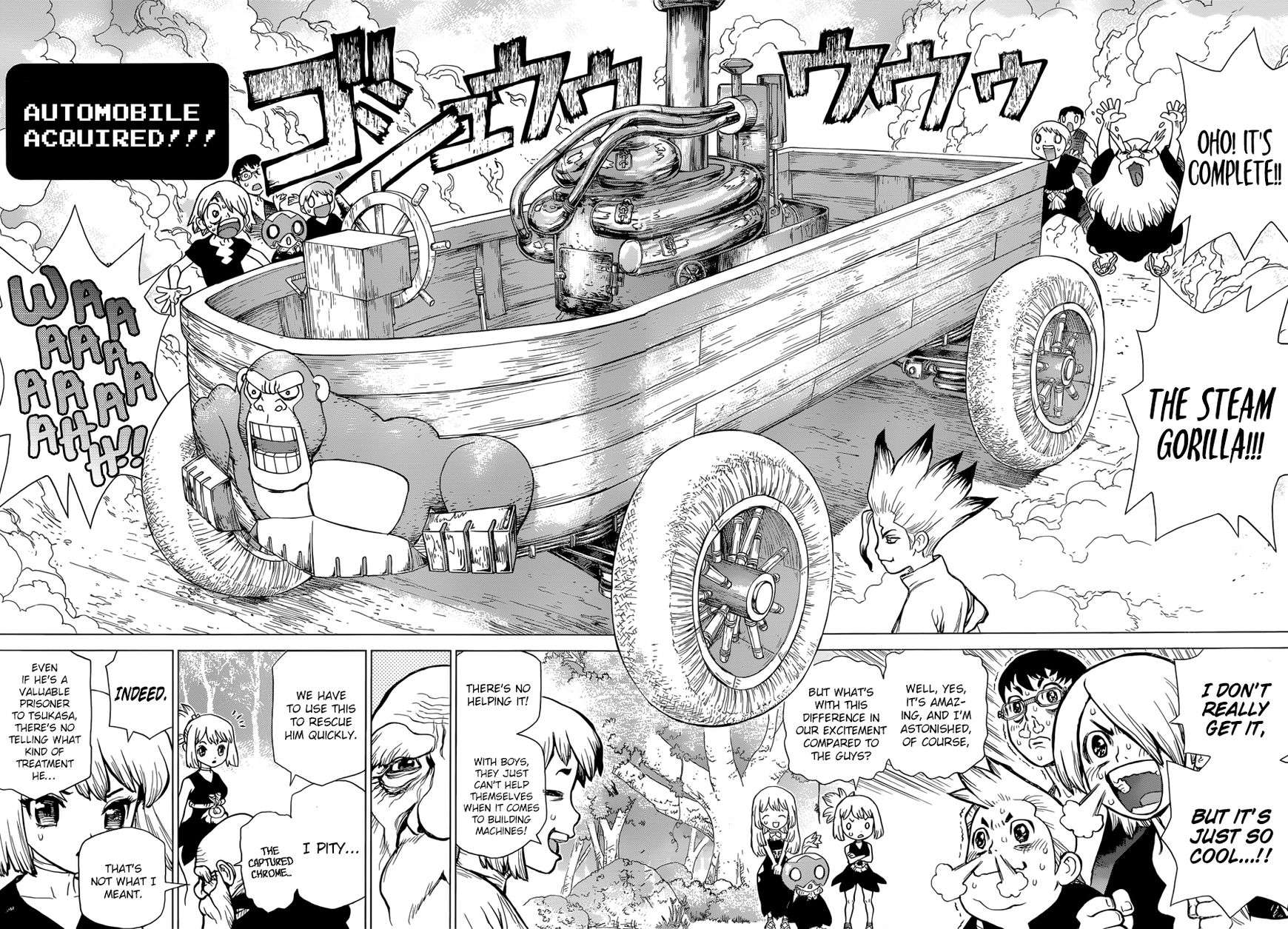 Read Dr. STONE EN Manga Online