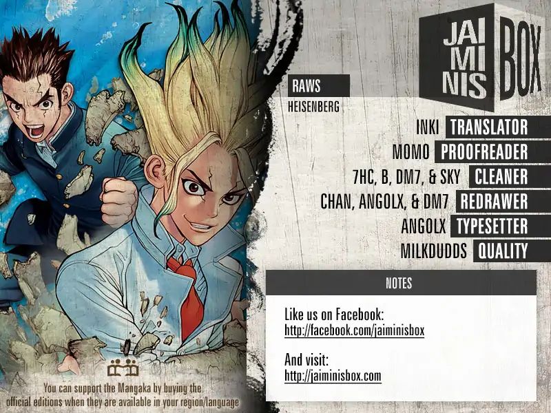 Read Dr. STONE EN Manga Online