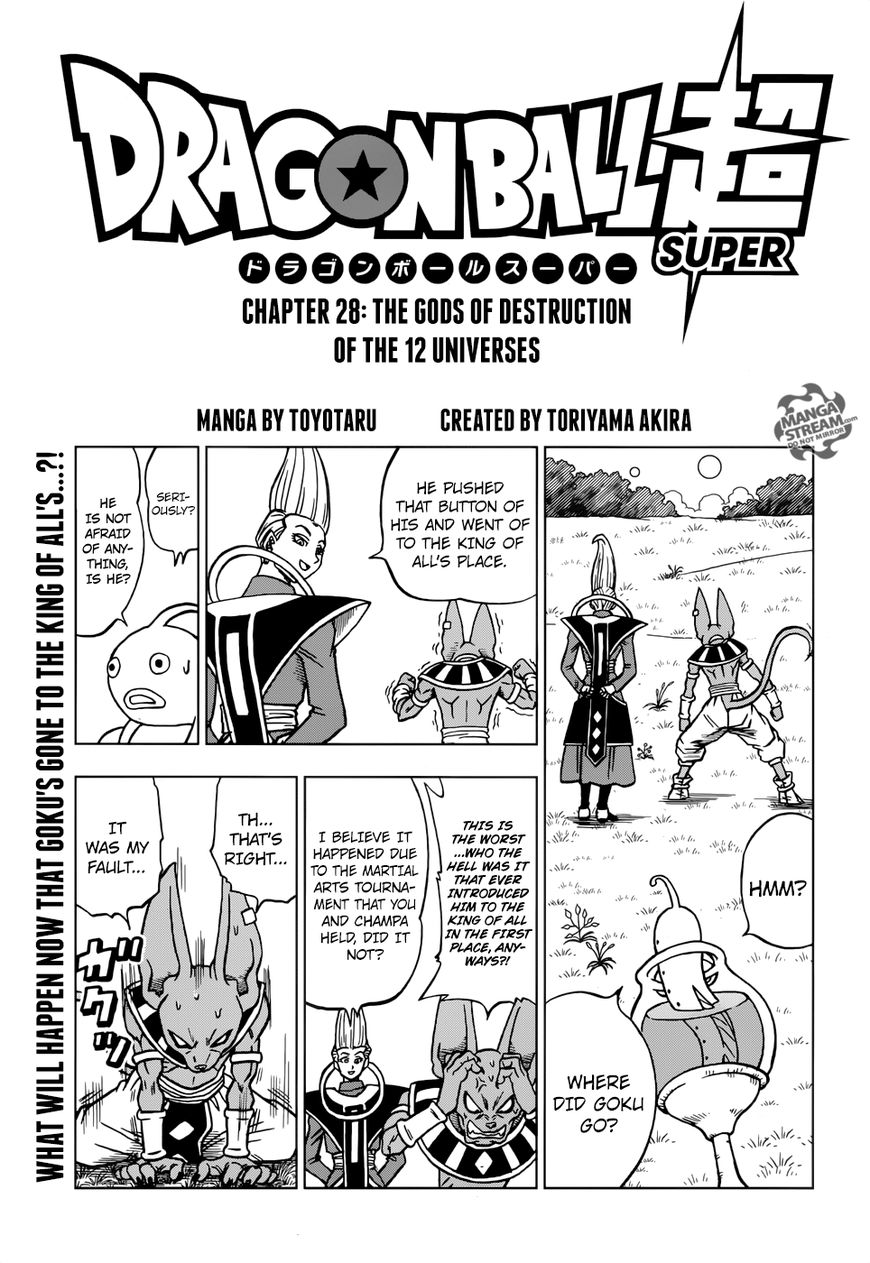Read Dragon Ball Super EN Manga Online