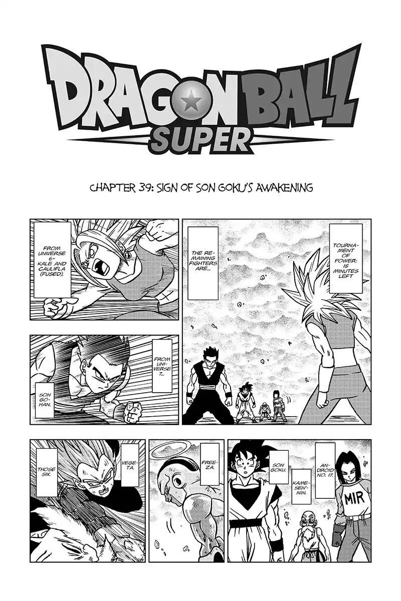 Read Dragon Ball Super EN Manga Online
