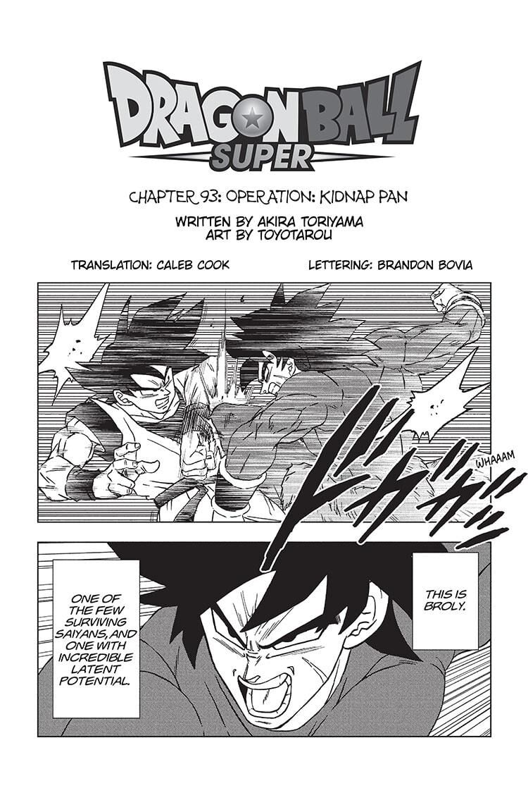 Read Dragon Ball Super EN Manga Online