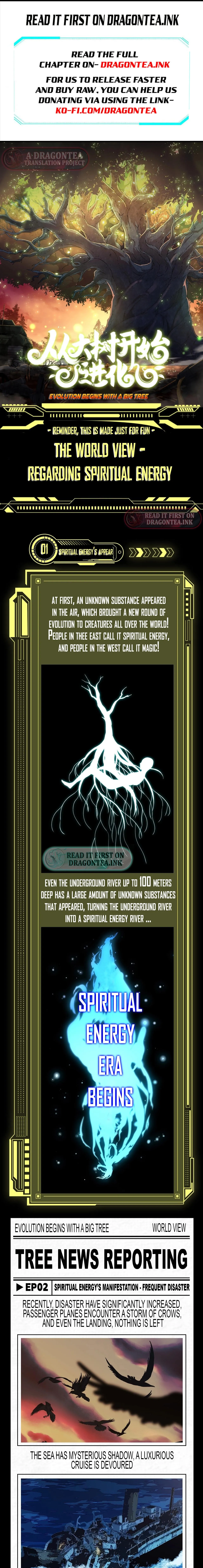 Read Evolution Begins With A Big Tree EN Manga Online