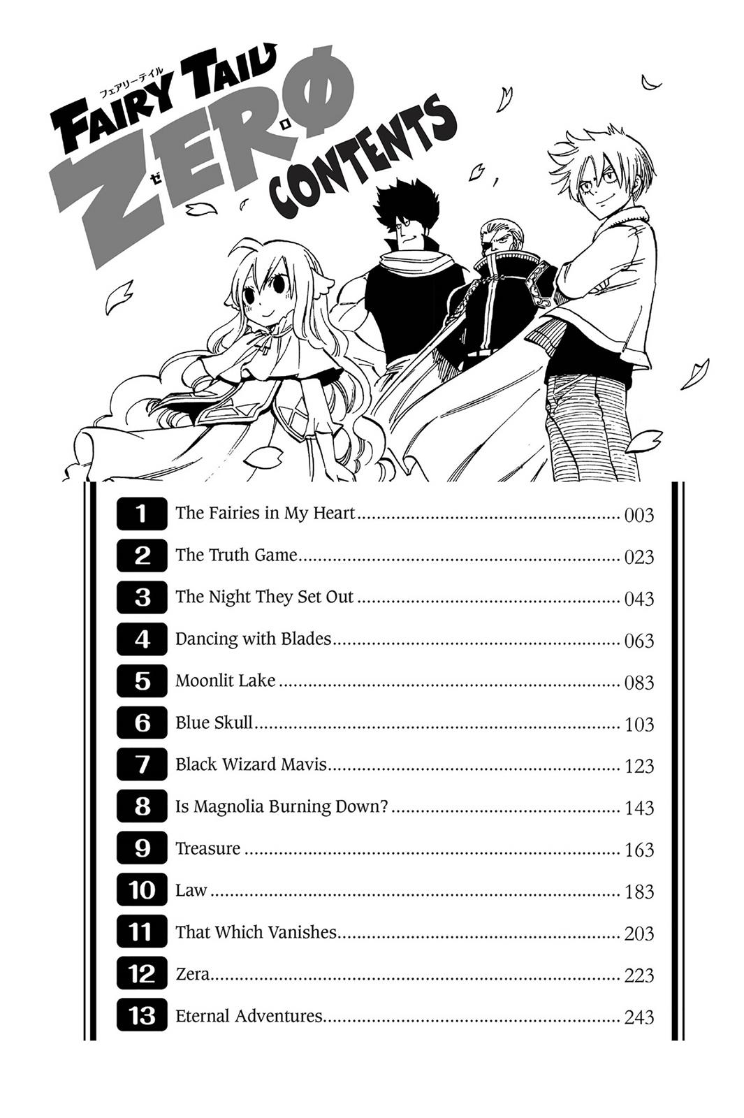 Read Fairy Tail Zero EN Manga Online