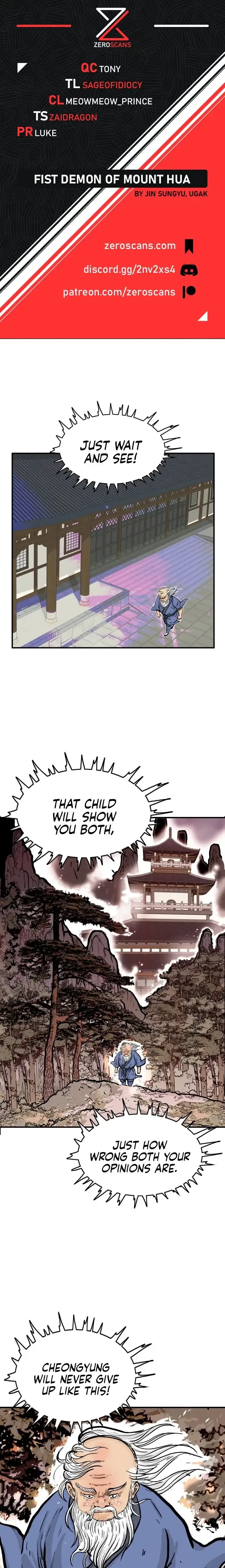 Read Fist Demon of Mount Hua EN Manga Online