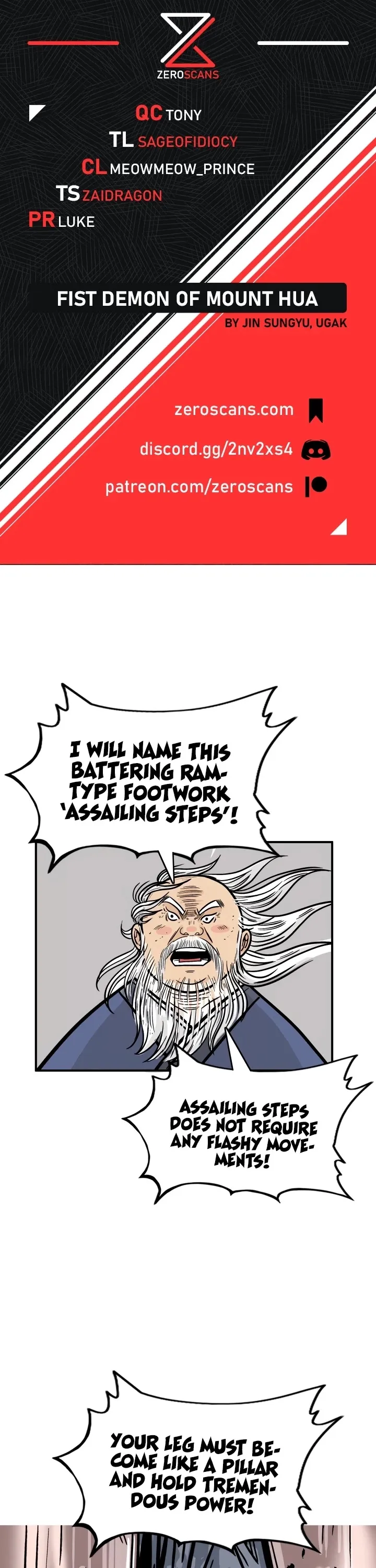 Read Fist Demon of Mount Hua EN Manga Online