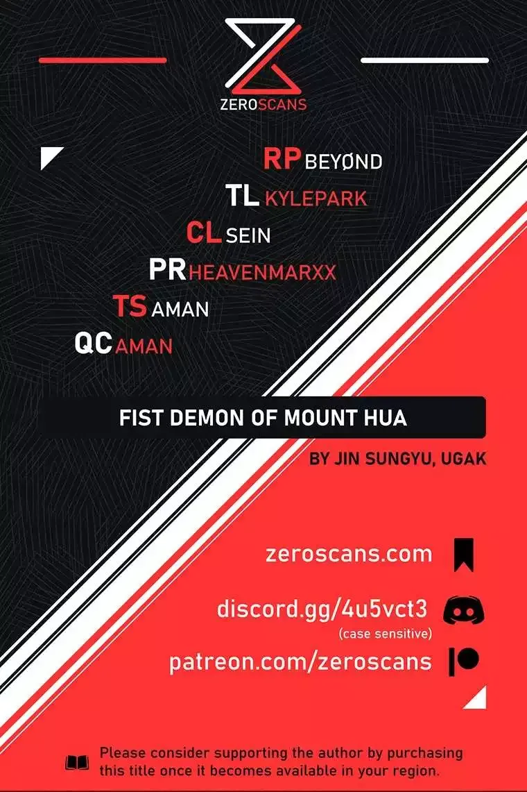 Read Fist Demon of Mount Hua EN Manga Online