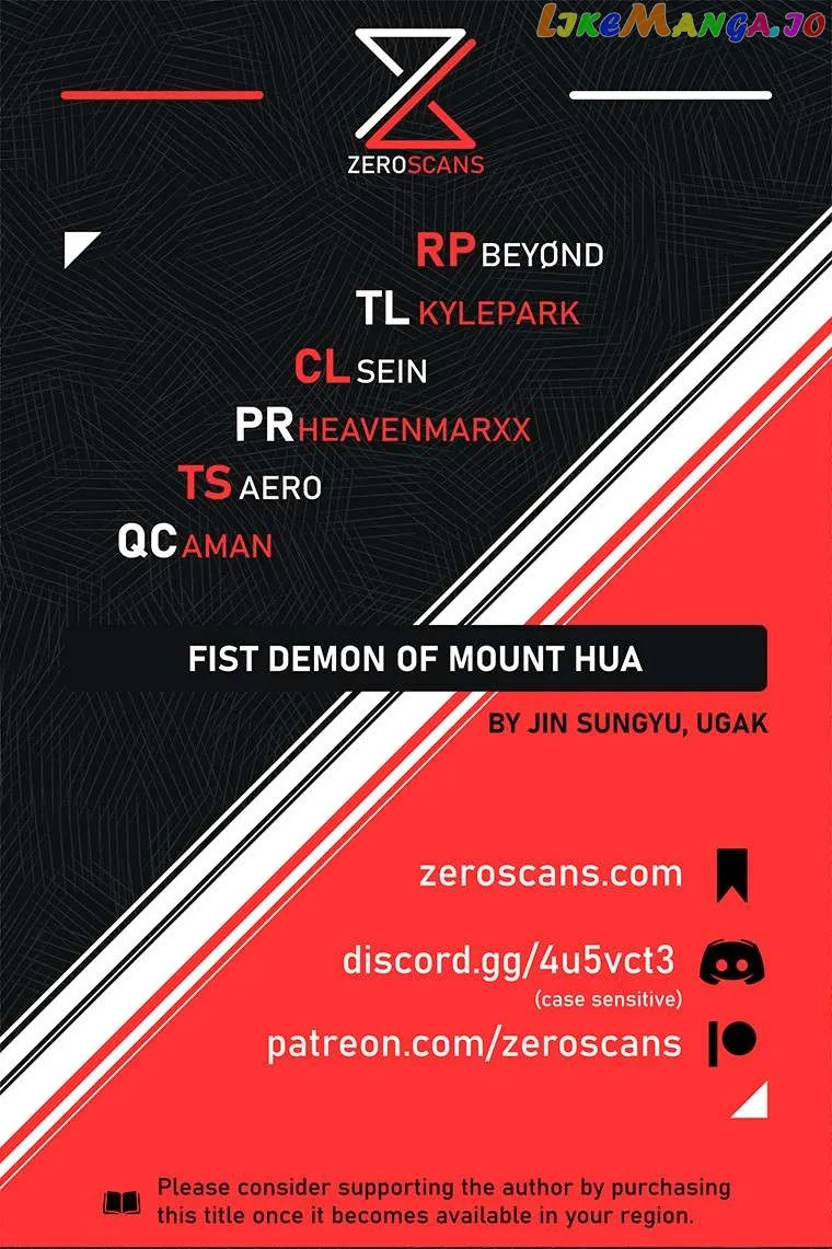 Read Fist Demon of Mount Hua EN Manga Online