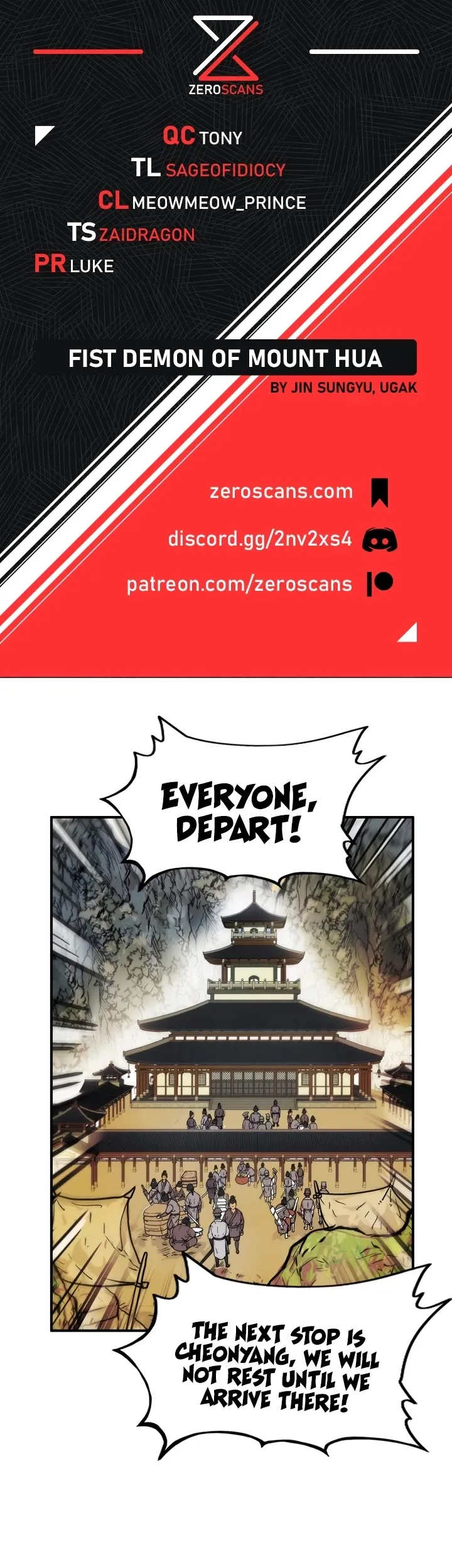 Read Fist Demon of Mount Hua EN Manga Online