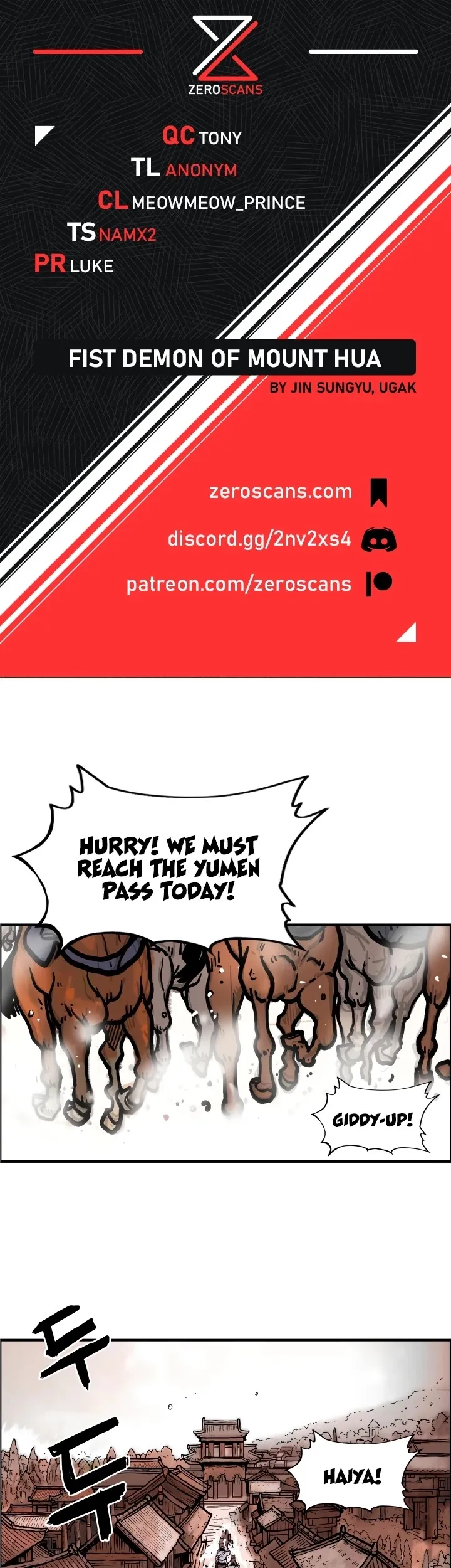 Read Fist Demon of Mount Hua EN Manga Online