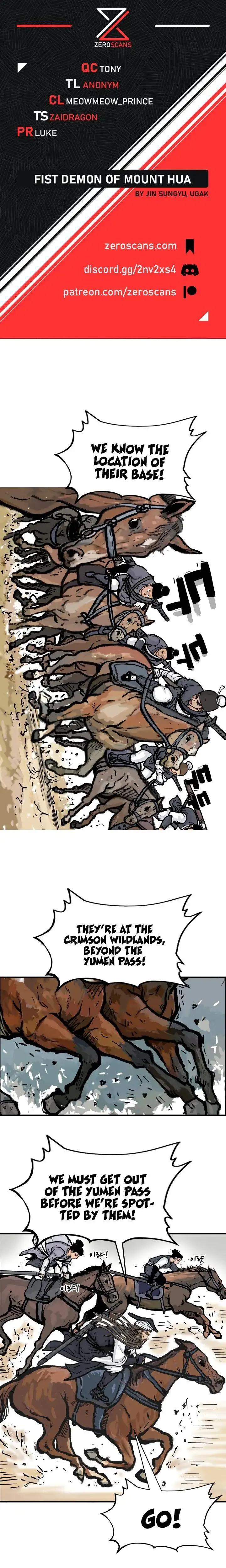 Read Fist Demon of Mount Hua EN Manga Online