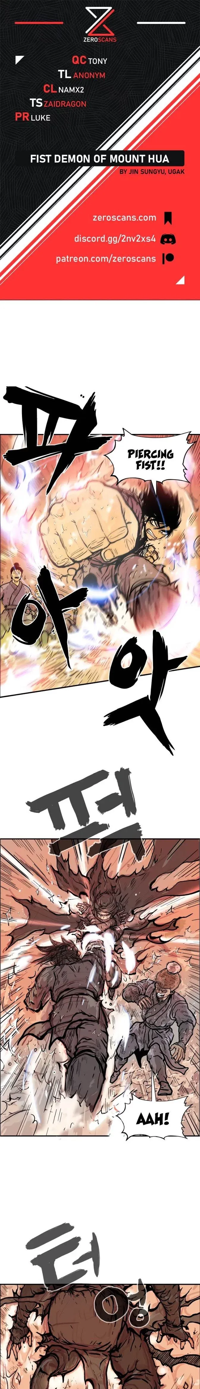 Read Fist Demon of Mount Hua EN Manga Online