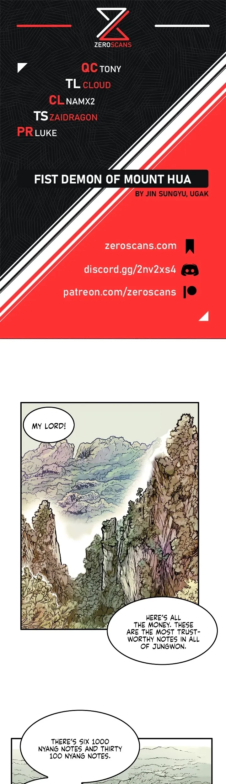 Read Fist Demon of Mount Hua EN Manga Online