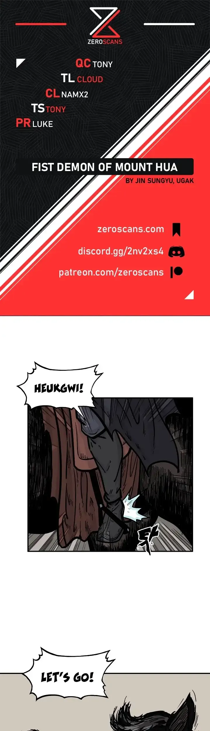 Read Fist Demon of Mount Hua EN Manga Online