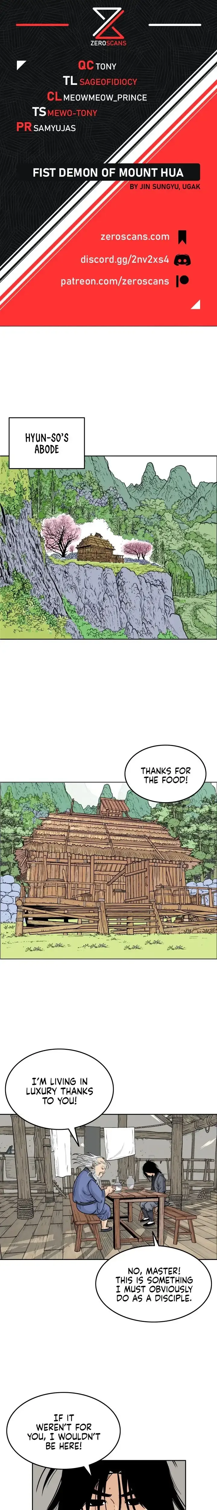 Read Fist Demon of Mount Hua EN Manga Online