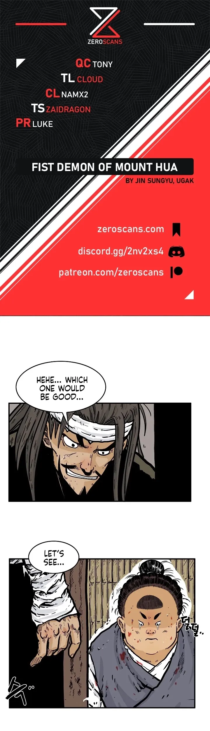 Read Fist Demon of Mount Hua EN Manga Online