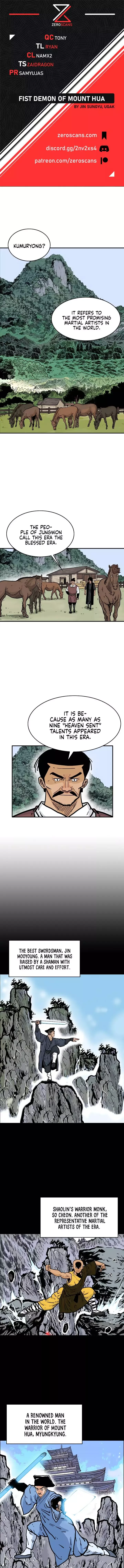 Read Fist Demon of Mount Hua EN Manga Online
