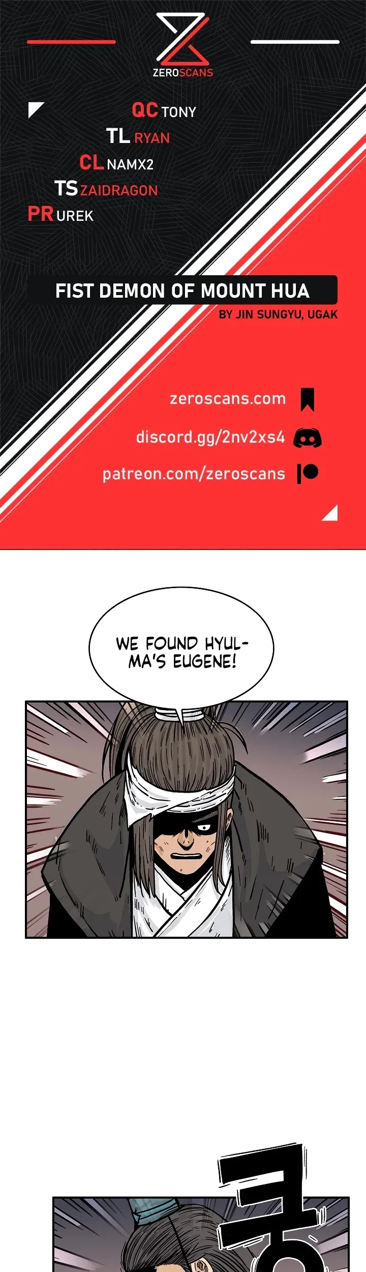 Read Fist Demon of Mount Hua EN Manga Online
